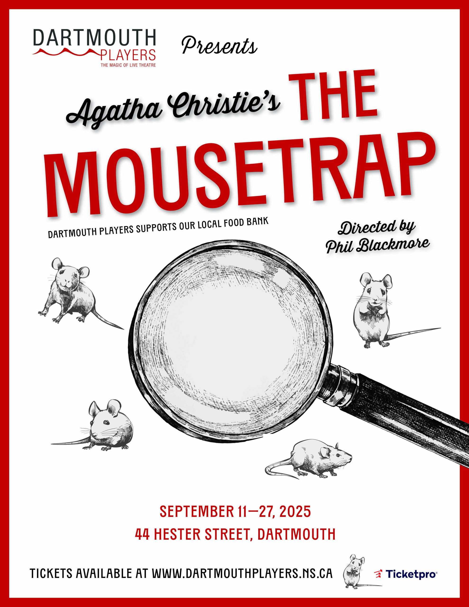 Agatha Christies's The Mousetrap Poster